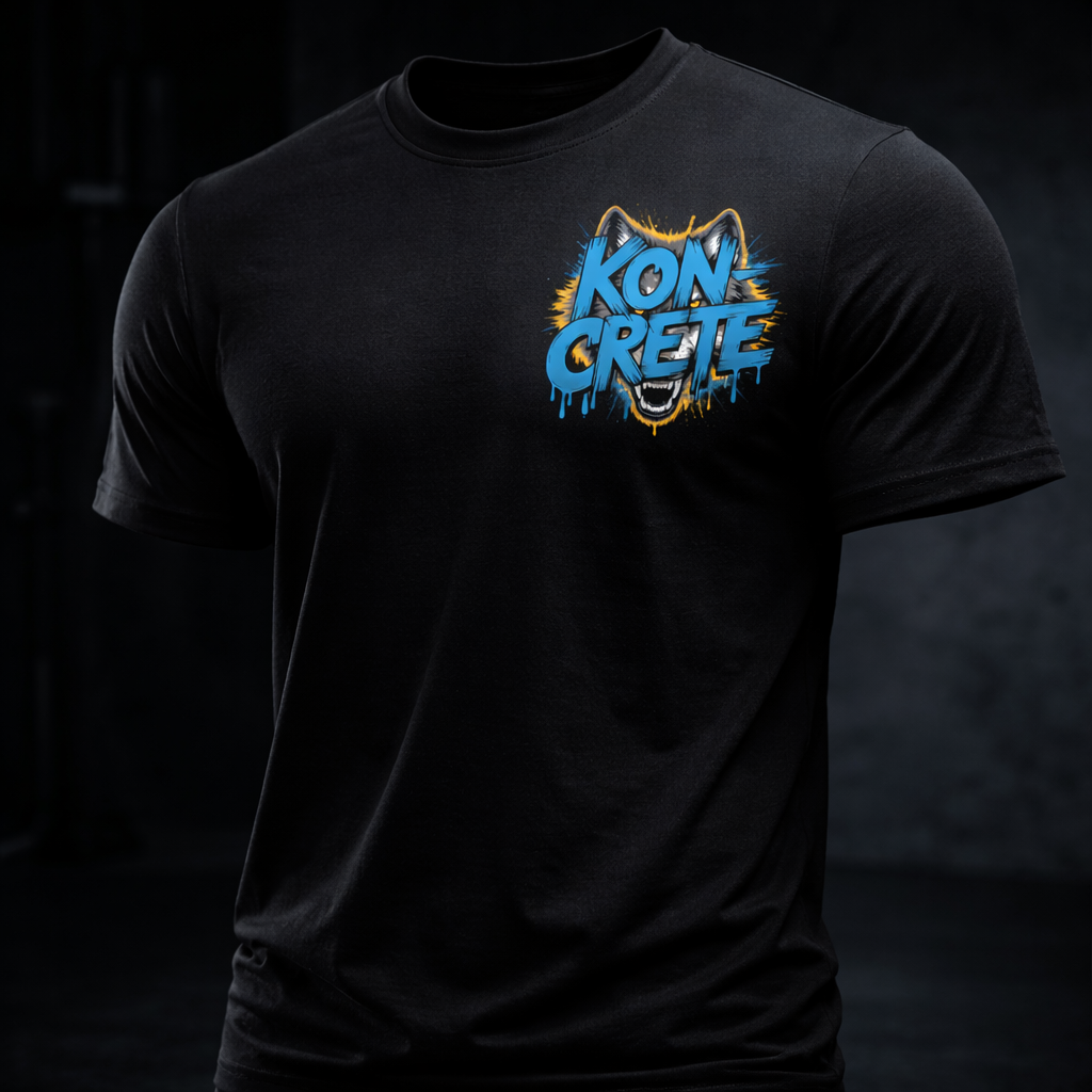 KON-CRETE Wolf Tee – Hunting Progress Daily