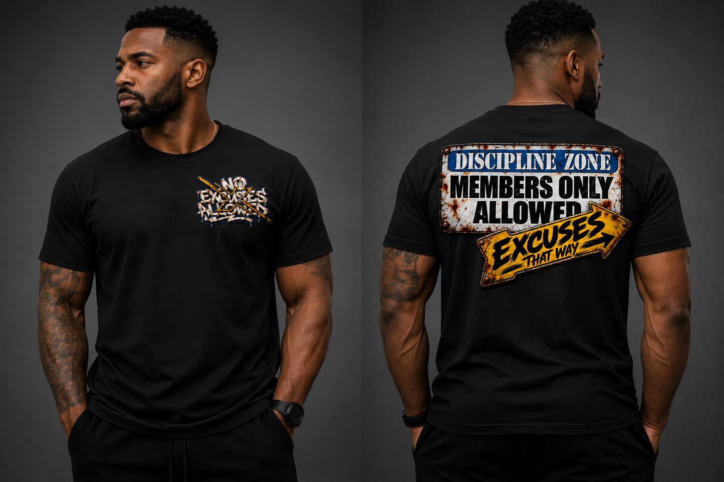DISCIPLINE ZONE — MEMBERS ONLY TEE