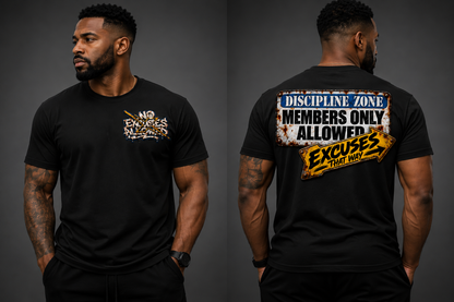 DISCIPLINE ZONE — MEMBERS ONLY TEE