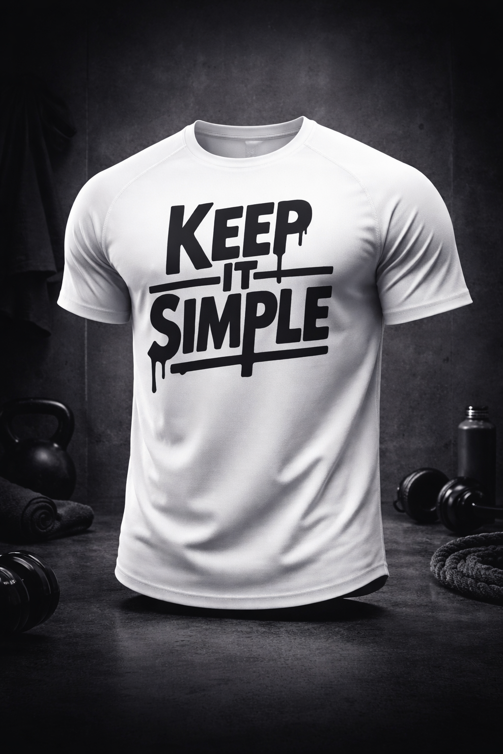 Keep It Simple-Focus Over Flash Tee
