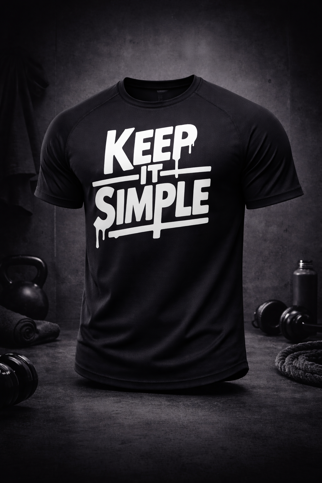 Keep It Simple-Focus Over Flash Tee