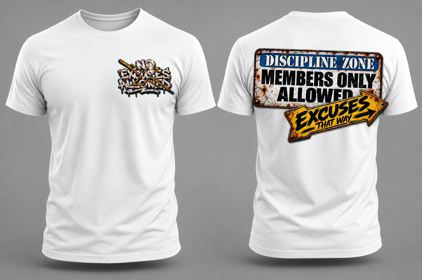 DISCIPLINE ZONE — MEMBERS ONLY TEE