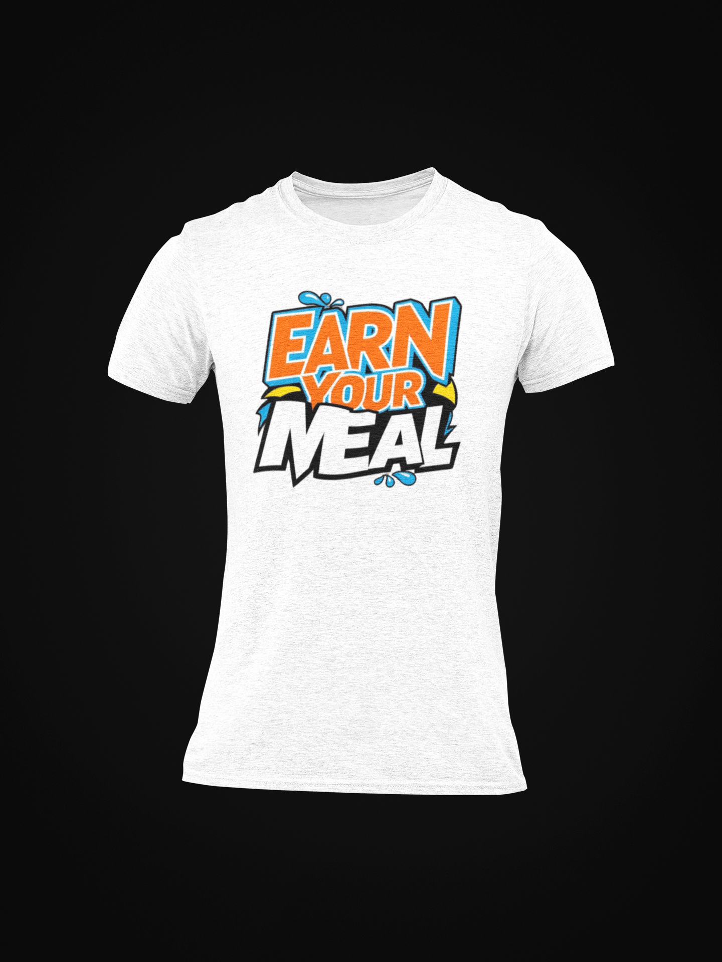 Earn Your Meal Tee | Discipline Before Indulgence